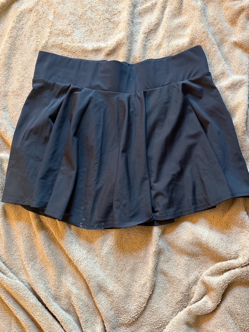 Women’s Black athetic Skirt - built in shorts